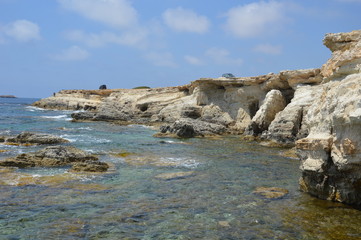 coast of the mediterranean sea
