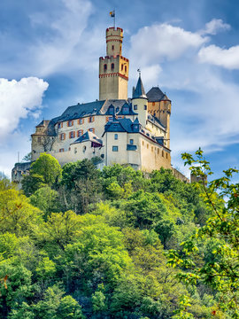 Marksburg bei Braubach am Rhein
