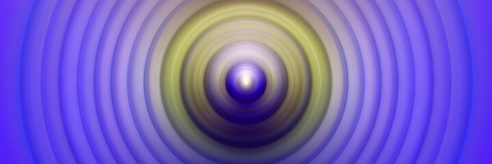 Abstract round background. Circles from the center point. Image of diverging circles. Rotation that creates circles.