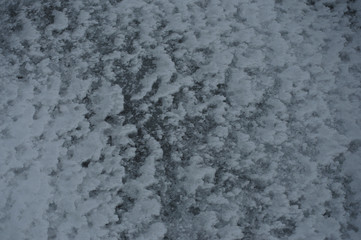 Ice and snow texture. Winter background