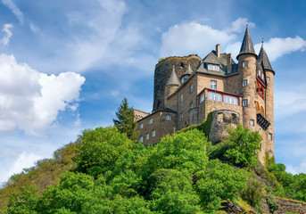 Burg Katz bei Sankt Goarshausen am Rhein