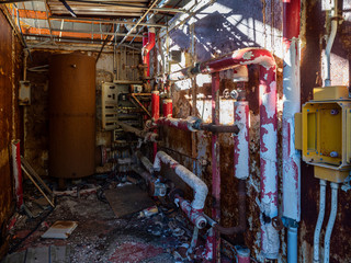 Details of an abandoned NATO military base