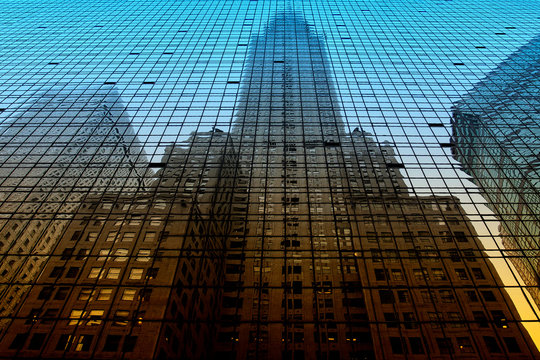 reflet empire state building