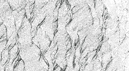 Rough texture. Worn down wallpaper pattern design. Broken plaster grunge damask effect. Distressed overlay texture design. Vector illustration. Eps10.