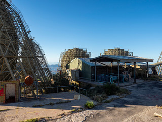 An abandoned NATO military base