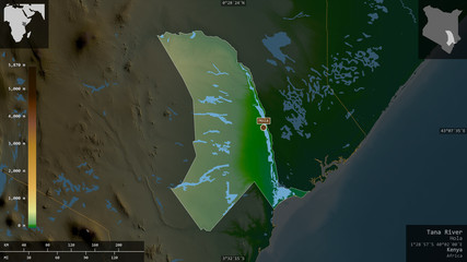 Tana River, Kenya - composition. Physical © Yarr65