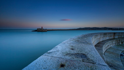 Lighthouse in Dún Laoghaire, Dublin, Ireland