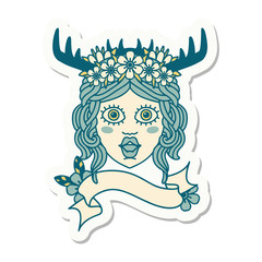 human druid sticker