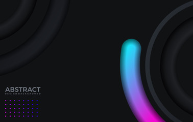 modern gradient bright color. geometric background. Abstract website landing page with circles illustration. Banner, wallpaper vector design template.