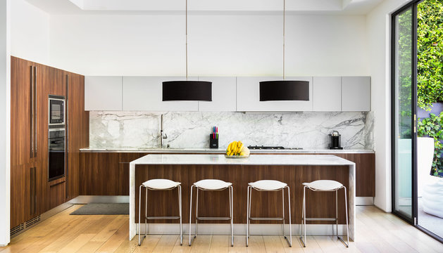 modern kitchen interior