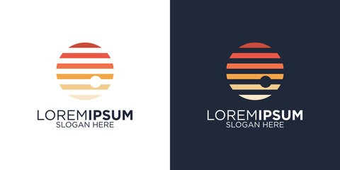 Simple jupiter logo design illustration © art_bee8