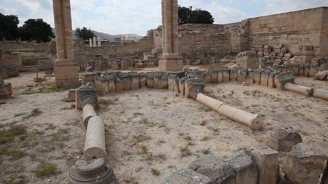 Hisham's Palace is an early Islamic archaeological site north of the town of Jericho in the West Bank. It consists of three main parts: a palace, an ornate bath complex, and an agricultural estate. 