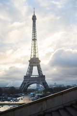 Great Eifel tower view for the proposal
