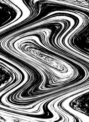 black and white distorted grunge swirl abstract background