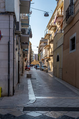 In the narrow streets of Manfredonie