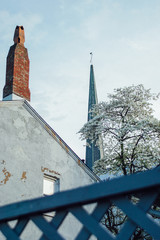 Church Old Buildings and Plants