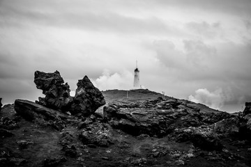 lighthouse in the mountains © AristilisPhotography