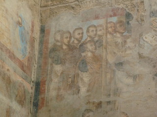 Karnak christian fresco 