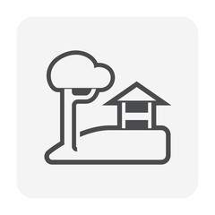 garden landscaping icon