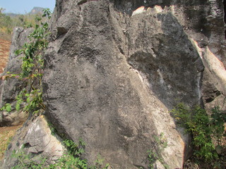 Megaliths stones and rocks, shapes, slits, circles