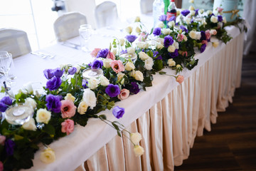Beautiful floral decoration for a special occasion