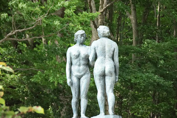 Fototapeta premium 乙女の像