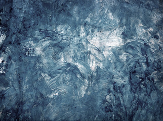 Obraz na płótnie Canvas Beautiful Abstract Grunge Decorative Blue Wall Background.