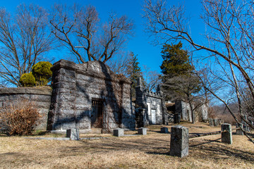 Fototapeta premium old mausoleums