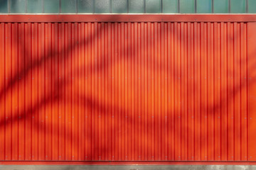siding wall paneling painted red background backdrop