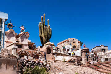 cemetery in the hills maimara city argentina