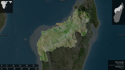 Mahajanga, Madagascar - composition. Satellite © Yarr65