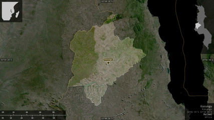 Kasungu, Malawi - composition. Satellite