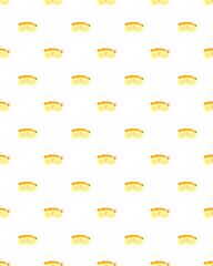 The shrimp sushi background image is suitable for the stripes on the sushi restaurant staff uniform.