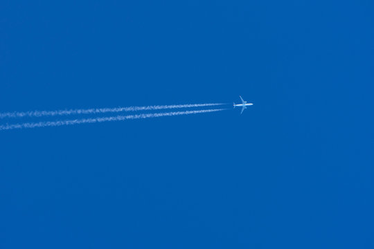 Planes on blue sky at Vietnam
