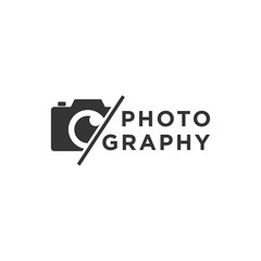 Creative Photography Concept Logo Design Template