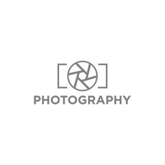Creative Photography Concept Logo Design Template