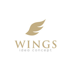 Creative Wings Concept Logo Design Template