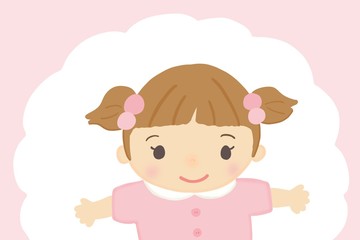 かわいい小さな女の子