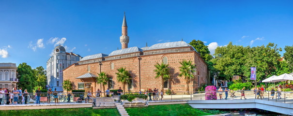 Dzhumaya Mosque in the Plovdiv, Bulgaria