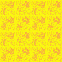 Abstract seamless colorful pattern exotic shapes backgrounds