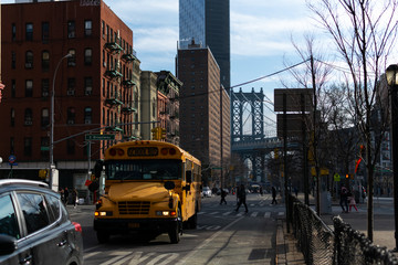 Fototapeta na wymiar new york city street