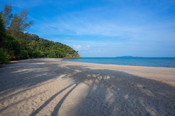 beach in National Park of Koh Lanta, Krabi, Thailand