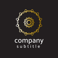 Fototapeta premium ornament logo