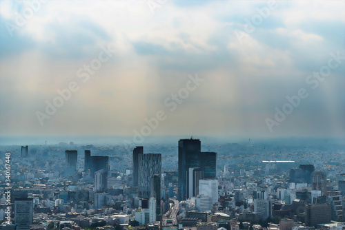 神秘的な東京の空 アニメ風 Wall Mural Wallpaper Murals Kurosuke 神秘的な東京の空 アニメ風 Wall Mural Wallpaper Murals Kurosuke