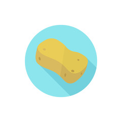 Bath sponge vector