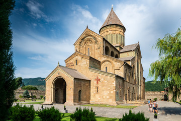 Obraz premium Sweti Cchoweli cathedral in Mtskheta, Georgia