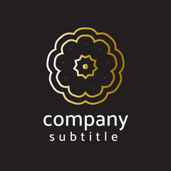 ornament gold logo