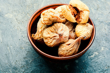 Delicious dried figs