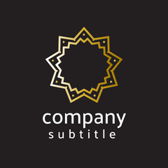 ornament gold and silver logo