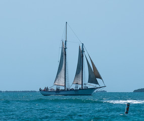 Fototapeta na wymiar Yacht Key West